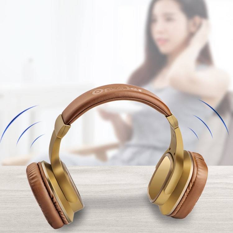OneDer S2 Head-mounted Wireless Bluetooth Version 5.0 Headset Headphones, with Mic, Handsfree, TF Card, USB Drive, AUX, FM Function (Black) - Headset & Headphone by OneDer | Online Shopping South Africa | PMC TechLife | Buy Now Pay Later Mobicred