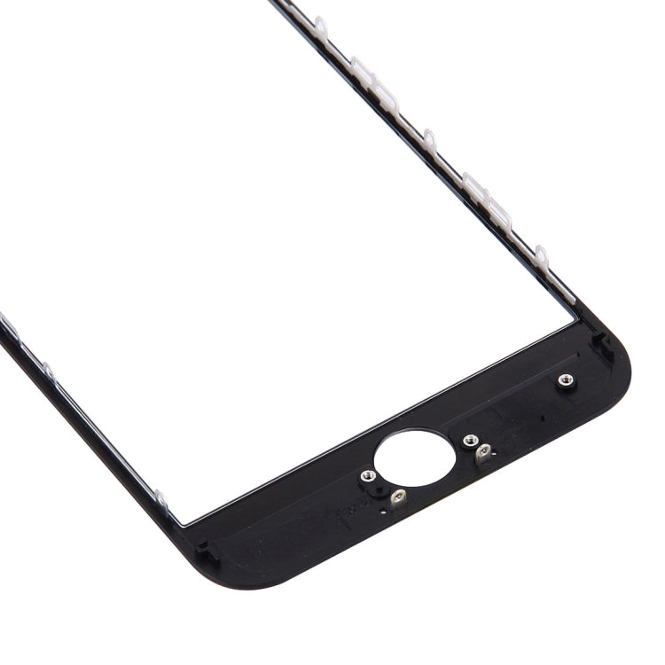 Front Screen Outer Glass Lens with Front LCD Screen Bezel Frame & OCA Optically Clear Adhesive for iPhone 7 Plus(Black) - free shipping - PMC TechLife - Order now!