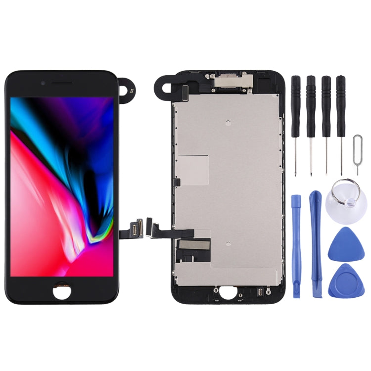 TFT LCD Screen for iPhone 8 with Digitizer Full Assembly include Front Camera (Black) - free shipping - PMC TechLife - Order now!