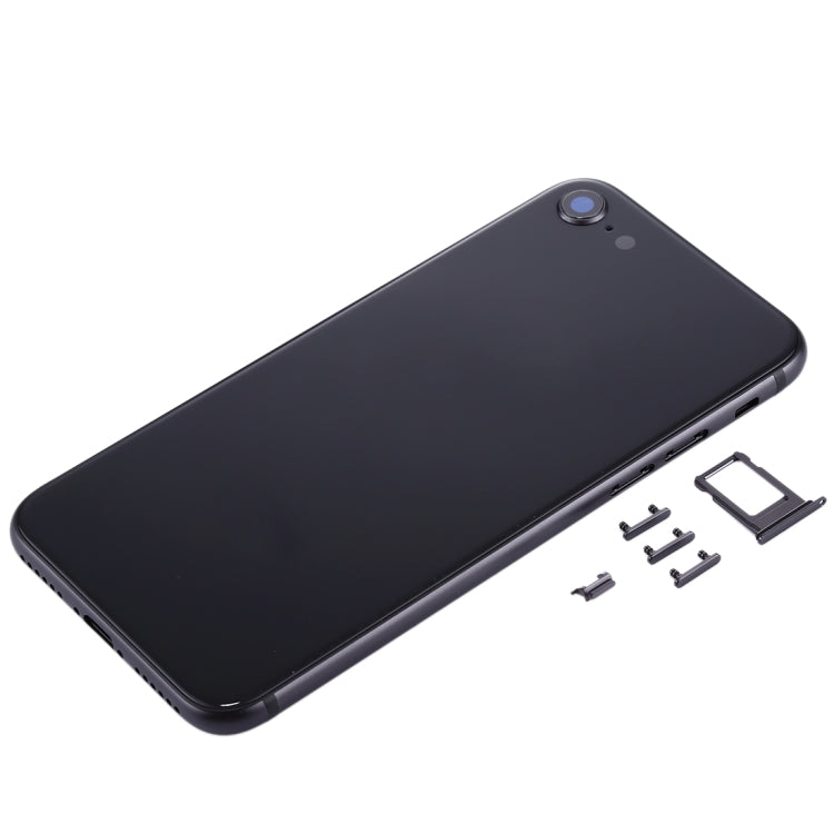 Back Housing Cover for iPhone 8 (Black) - Back Cover by PMC TechLife | Online Shopping South Africa | PMC TechLife