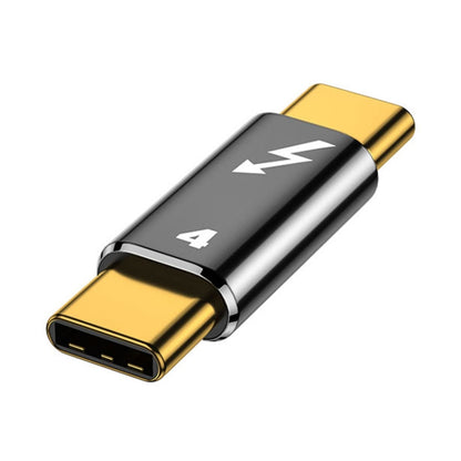 5A USB-C/Type-C to USB-C/Type-C Compatible Thunderbolt 4 Aluminum Alloy Adapter - Type-C Adapter by PMC Jewellery | Online Shopping South Africa | PMC Jewellery