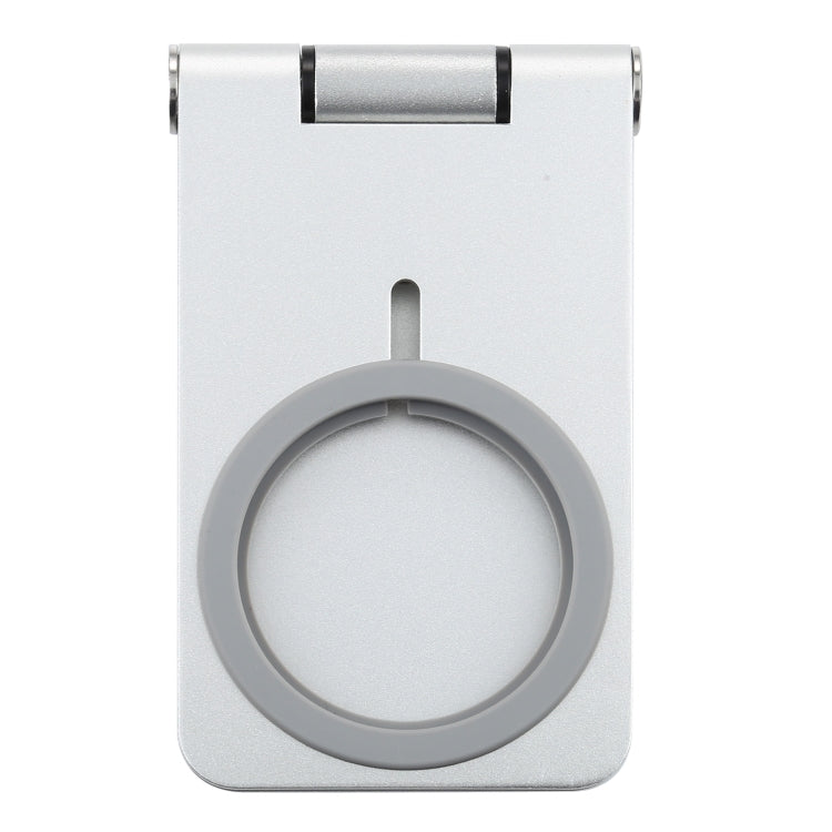 C29 Foldable Metal Bracket for MagSafe Magnetic Wireless Charger (White) - Desktop Holder by PMC Jewellery | Online Shopping South Africa | PMC Jewellery