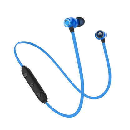 XRM-X5 Sports IPX4 Waterproof Magnetic Earbuds Wireless Bluetooth V4.1 Stereo In-ear Headset, For iPhone, Samsung, Huawei, Xiaomi, HTC and Other Smartphones(Blue) - Bluetooth Earphone by PMC Jewellery | Online Shopping South Africa | PMC Jewellery
