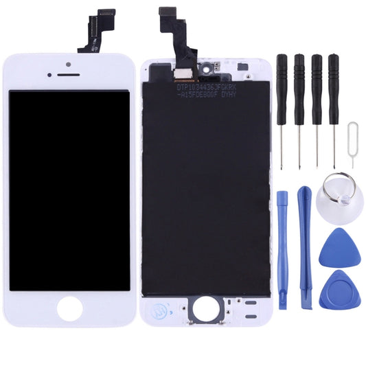 LCD Screen and Digitizer Full Assembly for iPhone SE 2016 / 5SE (White) - SE 1st Generation Parts by PMC Jewellery | Online Shopping South Africa | PMC Jewellery