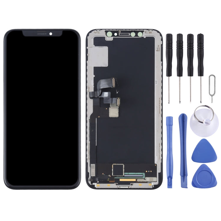Original OLED Material LCD Screen and Digitizer Full Assembly for iPhone X - free shipping - PMC TechLife - Order now!