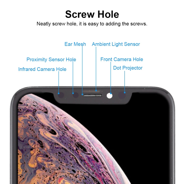 GX OLED LCD Screen for iPhone XS Max with Digitizer Full Assembly - LCD Related Parts by PMC Jewellery | Online Shopping South Africa | PMC Jewellery