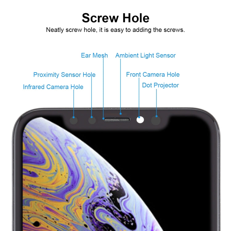 GX Soft OLED LCD Screen for iPhone XS with Digitizer Full Assembly - LCD Related Parts by PMC Jewellery | Online Shopping South Africa | PMC Jewellery