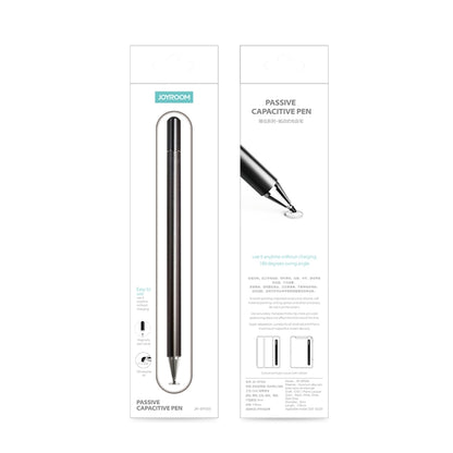 JOYROOM JR-BP560 Excellent Series Portable Universal Passive Disc Head Capacitive Pen with Replaceable Refill(Black) - Stylus Pen by JOYROOM | Online Shopping South Africa | PMC Jewellery
