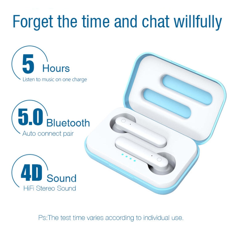 X26 TWS  Bluetooth 5.0 Wireless Touch Bluetooth Earphone with Magnetic Attraction Charging Box, Support Voice Assistant & Call(White) - TWS Earphone by PMC TechLife | Online Shopping South Africa | PMC TechLife