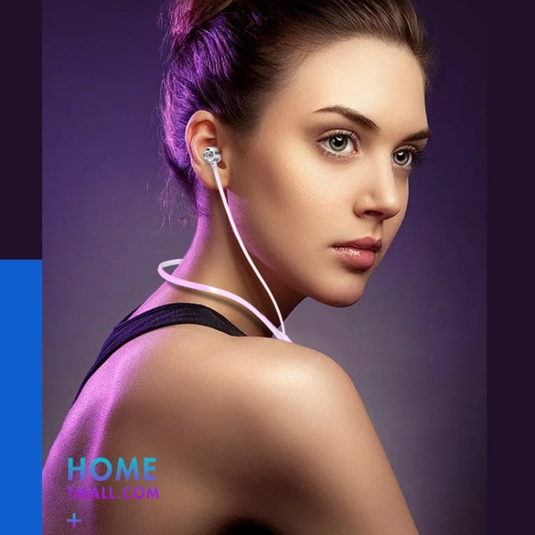 Bluetooth 5.1 Round Wire Neck-mounted Bluetooth Sports Earphone with Magnetic Function(Black) - Neck-mounted Earphone by PMC TechLife | Online Shopping South Africa | PMC TechLife