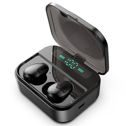 X7 TWS V5.0 Binaural Wireless Stereo Bluetooth Headset with Charging Case and Digital Display(Black) - TWS Earphone by PMC Jewellery | Online Shopping South Africa | PMC Jewellery