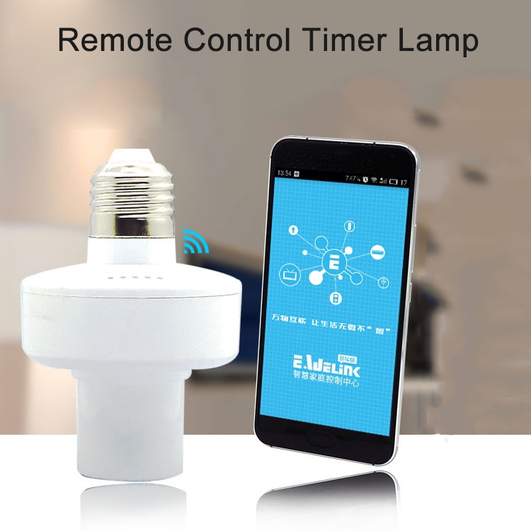 Sonoff Slampher RF eWelink Phone APP WiFi 2.4GHz E27 Smart Light Lamp Bulb Holder with Alexa Echo Voice Control & Google Home for Smart Home, AC 90-250V - Lamp Holders & Bases by Sonoff | Online Shopping South Africa | PMC Jewellery