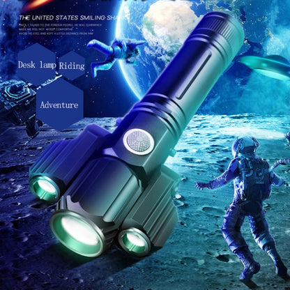 KS-738 USB Charging Waterproof T6+XPE Zoomable LED Flashlight with 4-Modes & 18650 lithium battery - LED Flashlight by PMC Jewellery | Online Shopping South Africa | PMC Jewellery