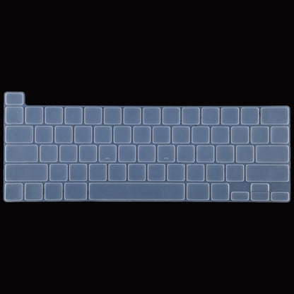 Dustproof Silicone Laptop Keyboard Protective Film for MacBook Pro 13.3 inch 2022 (White) - Keyboard Protector by PMC Jewellery | Online Shopping South Africa | PMC Jewellery