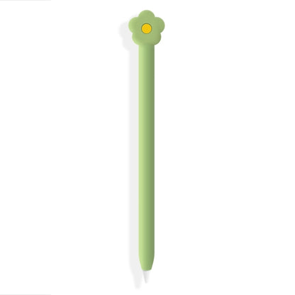 Cute Cartoon Silicone Protective Cover for Apple Pencil 2(Green) - Pencil Accessories by PMC Jewellery | Online Shopping South Africa | PMC Jewellery