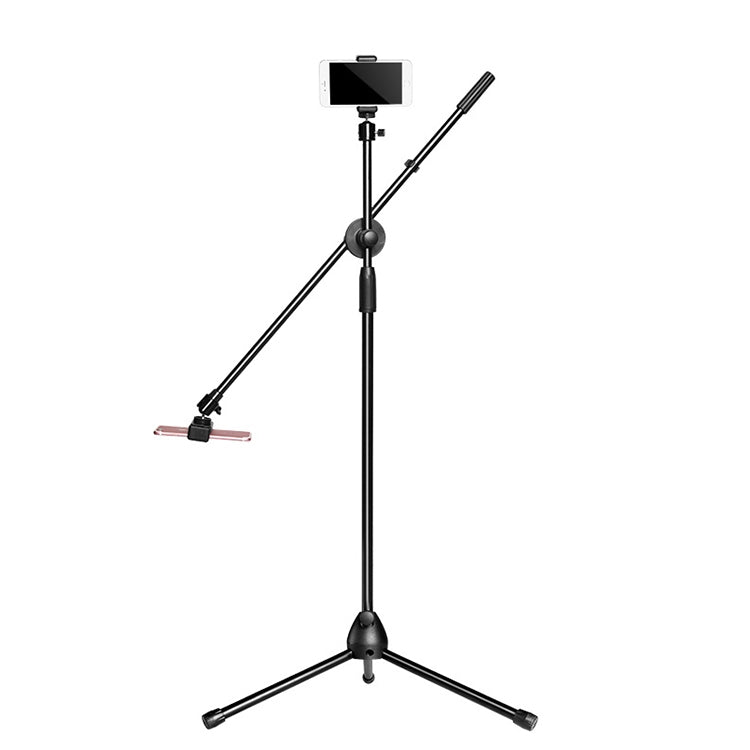 Desktop Mobile Phone Overhead Bracket Photography Micro-Course Video Recording Live Broadcasting Tripod,Dual-camera Setup - Stand by PMC TechLife | Online Shopping South Africa | PMC TechLife