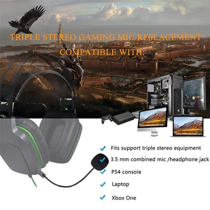 ZJ033MR-03 17cm 4 Level Pin 3.5mm Straight Plug Gaming Headset Sound Card Live Microphone - Microphone by PMC Jewellery | Online Shopping South Africa | PMC Jewellery