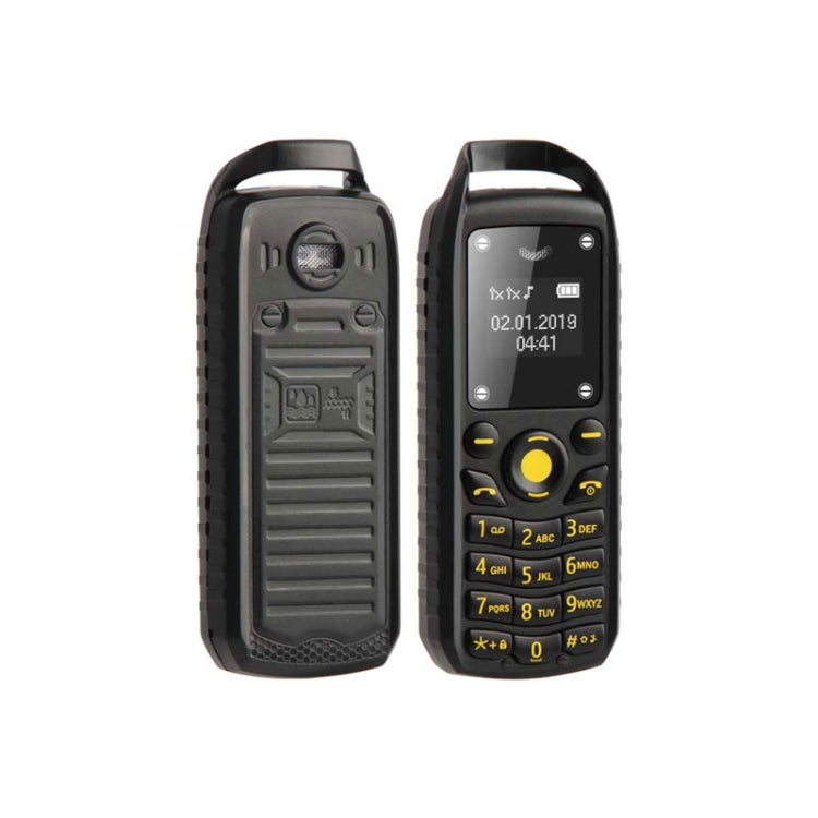Mini B25 Headphone Mobile Phone, Hands Free Bluetooth Dialer Headphone, MP3 Music, Dual SIM, Network: 2G(Black) - Others by PMC TechLife | Online Shopping South Africa | PMC TechLife