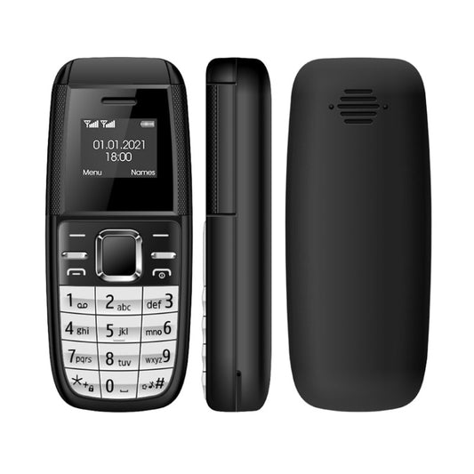 Mini BM200 Mobile Phone, 0.66 inch, MT6261D, 21 Keys, Bluetooth, MP3 Music, Dual SIM, Network: 2G (Black) - Others by PMC Jewellery | Online Shopping South Africa | PMC Jewellery