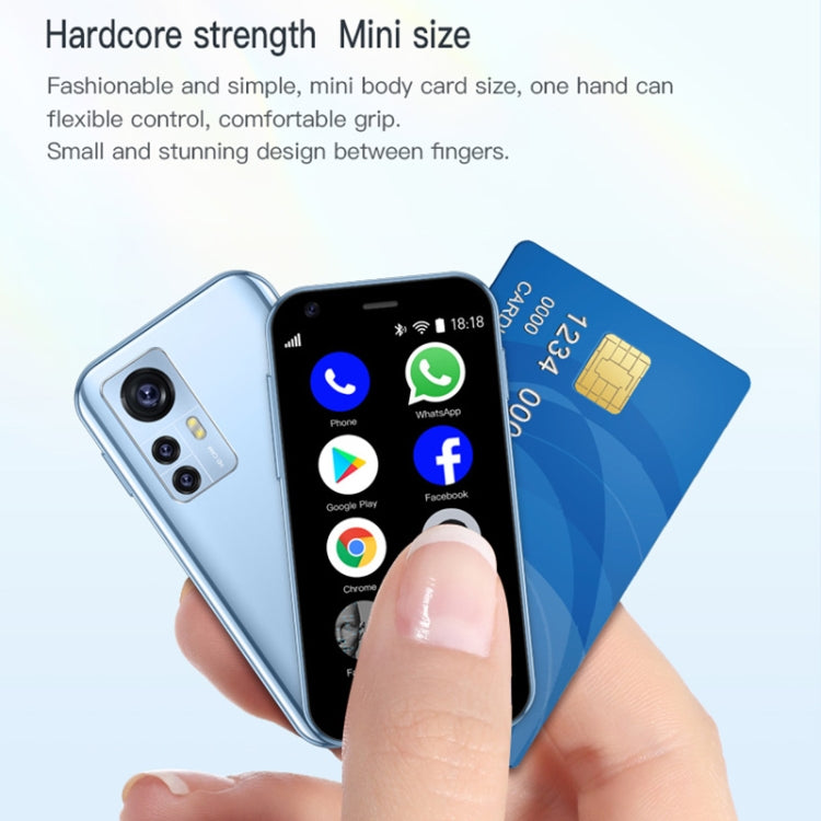 SOYES D18, 1GB+8GB, 2.5 inch MTK6580 Quad Core up to 1.3GHz, Bluetooth, WiFi, FM, Network: 3G, Dual SIM(Blue) - SOYES by SOYES | Online Shopping South Africa | PMC Jewellery