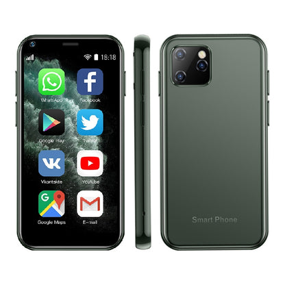SOYES XS11, 1GB+8GB, 2.5 inch MTK6580 Quad Core up to 1.3GHz, Bluetooth, WiFi, FM, Network: 3G, Dual SIM(Green) - SOYES by SOYES | Online Shopping South Africa | PMC Jewellery