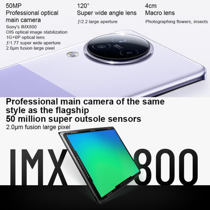 Xiaomi Civi 3 5G, 50MP Camera, 12GB+512GB, Triple Back Cameras + Dual Front Cameras, In-screen Fingerprint Identification, 4500mAh Battery, 6.55 inch MIUI 14 Dimensity 8200-Ultra Octa Core 4nm up to 3.1GHz, Network: 5G, NFC (Purple) - Xiaomi MI by Xiaomi | Online Shopping South Africa | PMC Jewellery