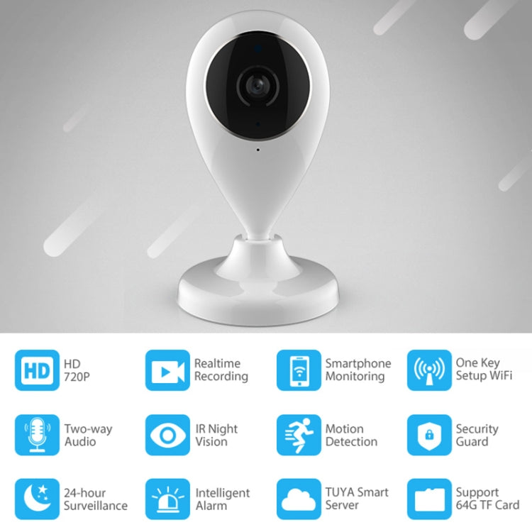 NEO NIP-55AI Indoor WiFi IP Camera, with IR Night Vision & Multi-angle Monitor & Mobile Phone Remote Control - Mini Camera by PMC Jewellery | Online Shopping South Africa | PMC Jewellery