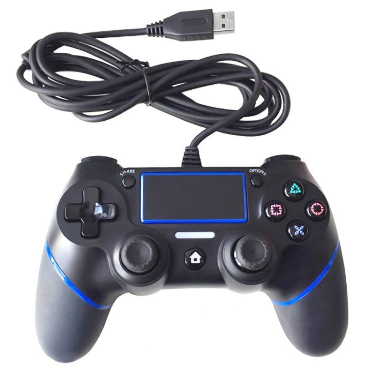 Wired Game Controller for Sony Playstation PS4(Blue) - Gamepads by PMC TechLife | Online Shopping South Africa | PMC TechLife