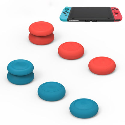 Left + Right Gamepad Rocker Cap Button Cover for Switch(Blue + Magenta) - Cases by PMC Jewellery | Online Shopping South Africa | PMC Jewellery