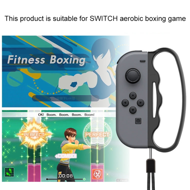 iPlay Small Handle Boxing Grip Gamepad Grip with Strap for Switch Joy-Con(Red) - Gamepads by iplay | Online Shopping South Africa | PMC TechLife