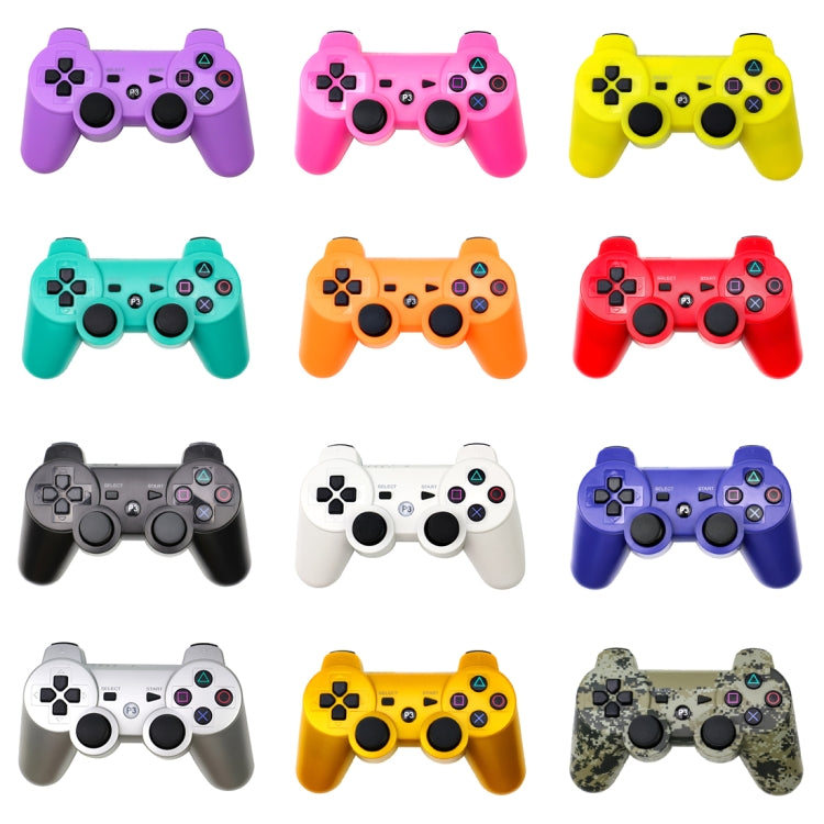 Snowflake Button Wireless Bluetooth Camouflage Gamepad Game Controller for PS3 - Gamepads by PMC Jewellery | Online Shopping South Africa | PMC Jewellery