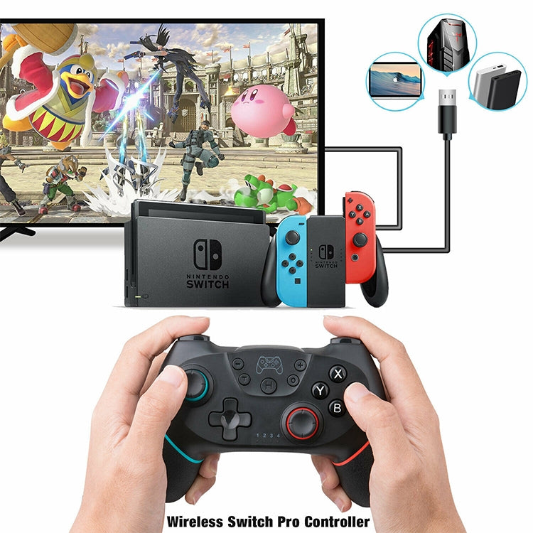 Bluetooth Joypad Gamepad Game Controller for Switch Pro - Gamepads by PMC Jewellery | Online Shopping South Africa | PMC Jewellery