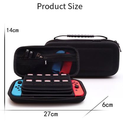 GHKJOK GH1739 EVA Portable Hard Shell Cover Cases for Nintendo Switch(Black) - Bags by PMC Jewellery | Online Shopping South Africa | PMC Jewellery