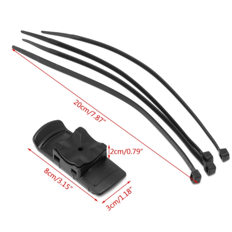 Bike Base Bicycle GPS Holder Stand for Garmin eTrex 10 / 20 / 30 - Holders by PMC TechLife | Online Shopping South Africa | PMC TechLife | Buy Now Pay Later Mobicred