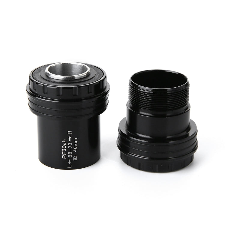 PF30 Press Fit Style Bottom Bracket Fits 68-73mm for SHIMANO / SRAM / Prowheel Mountain Bike(Black) - Bottom Brackets by PMC Jewellery | Online Shopping South Africa | PMC Jewellery