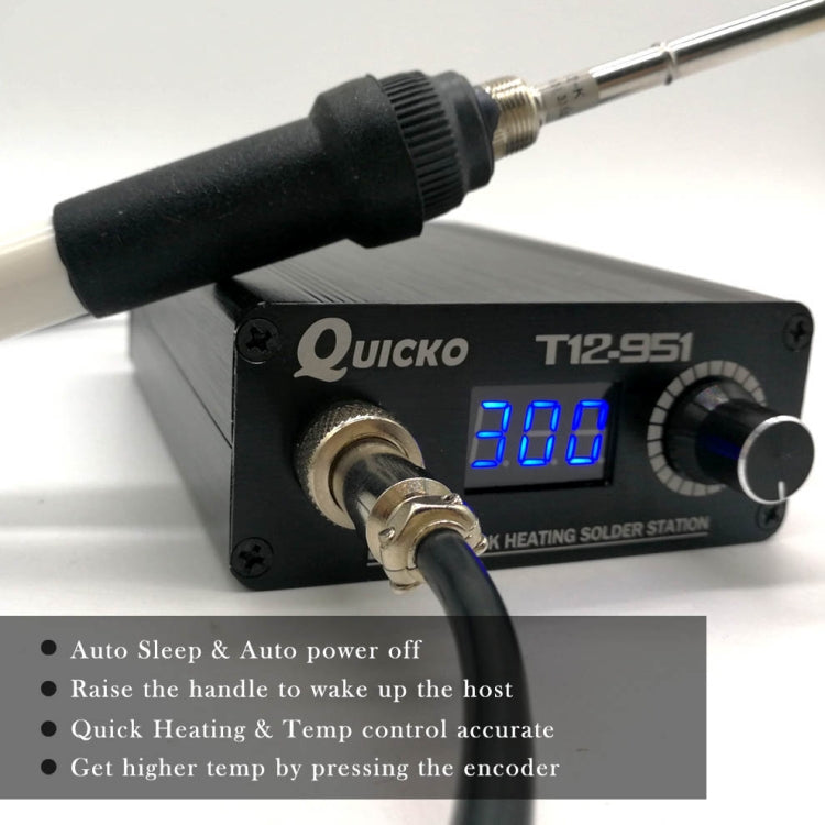 MINI T12-951 LED Soldering Station Electronic Welding Iron Portable Welding Tool - Electric Soldering Iron by PMC TechLife | Online Shopping South Africa | PMC TechLife
