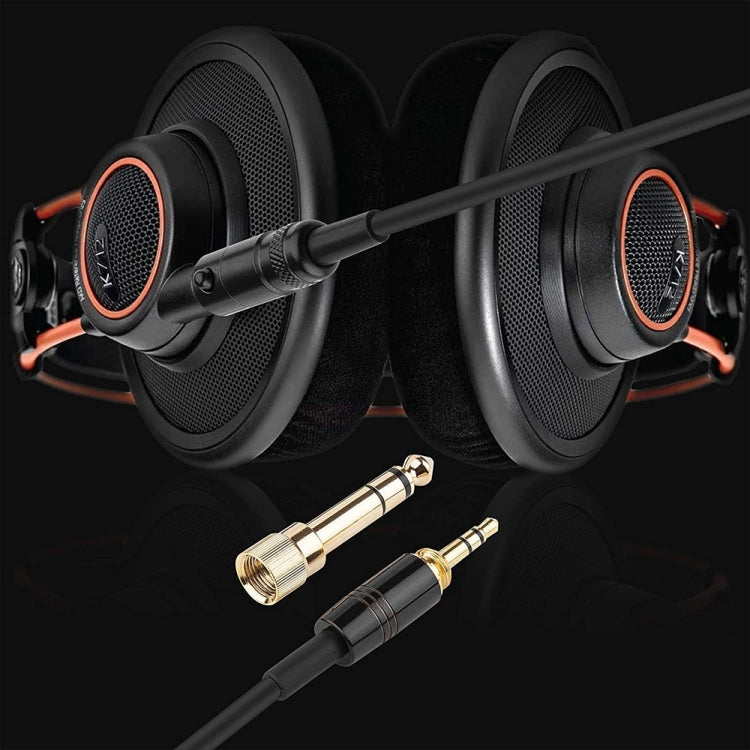 ZS0225 Headphone Audio Cable for AKG Q701 / Pioneer HDJ-2000 (Black) - Headset Accessories by PMC TechLife | Online Shopping South Africa | PMC TechLife