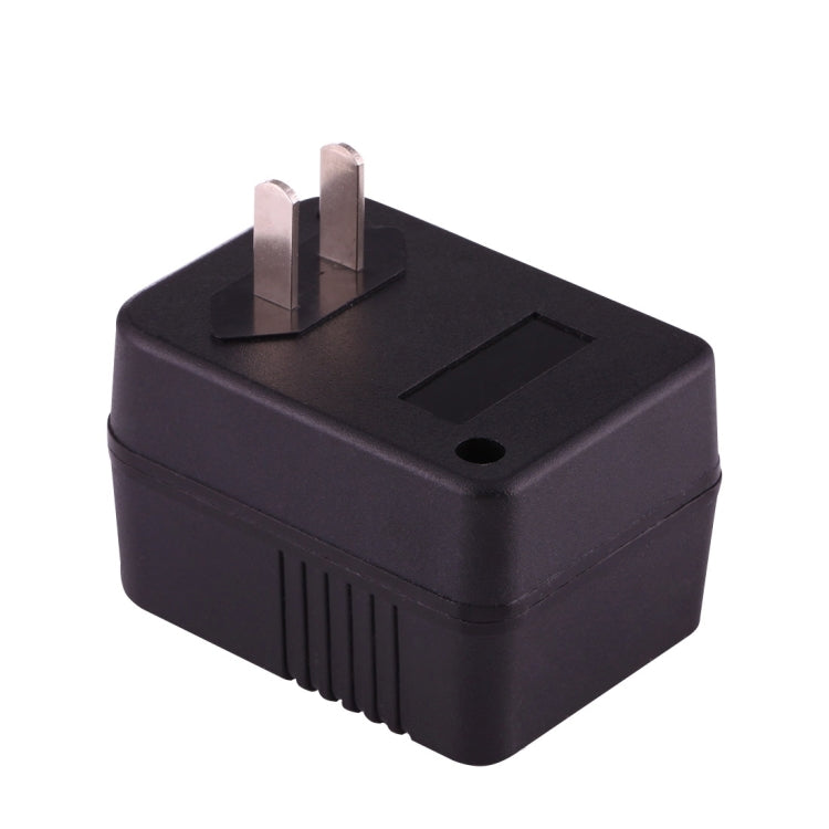 110V to 220V 50W AC Power Socket Adapter,  EU/US Plug to US Plug(Black) - Plug Adaptor by PMC Jewellery | Online Shopping South Africa | PMC Jewellery