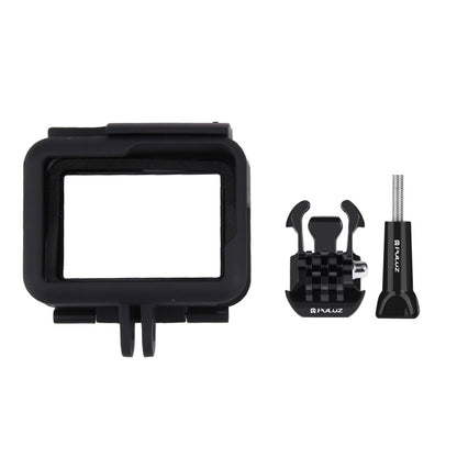 PULUZ ABS Plastic Housing Shell Frame Mount Protective Case Cage with Pedestal and Long Screw for GoPro HERO(2018) /7 Black /6 /5 - Protective Frame by PULUZ | Online Shopping South Africa | PMC Jewellery | Buy Now Pay Later Mobicred