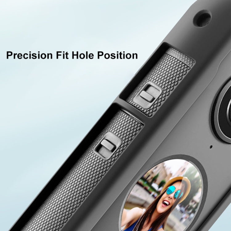 PULUZ PC Protective Frame for Insta360 ONE X2, with Adapter Mount & Screw(Black) - Mount & Holder by PULUZ | Online Shopping South Africa | PMC TechLife