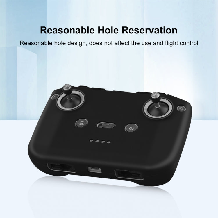 PULUZ Shockproof Anti-scratch Silicone Case For DJI Mini 3 / 3 Pro / Mavic 3 / Air 2S / Mini 2 Remote Control (Black) - Case & Bags by PULUZ | Online Shopping South Africa | PMC Jewellery