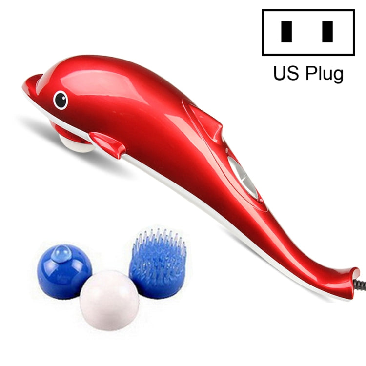 Dolphin Infrared Massage Hammer, US Plug - Massage & Relaxation by PMC Jewellery | Online Shopping South Africa | PMC Jewellery