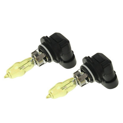 2 X 9005 HOD Halogen Bulbs 12V 100W 2400 LM 3500K Yellow Light Headlights - Halogen Lights by PMC Jewellery | Online Shopping South Africa | PMC Jewellery