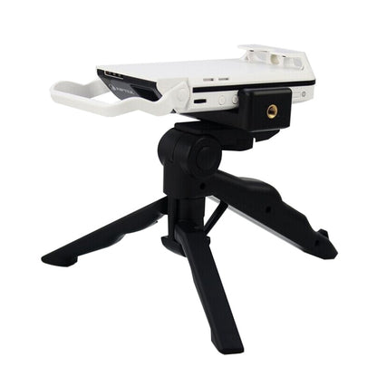 Portable Hand Grip / Mini Tripod Stand Steadicam Curve with Straight Clip for GoPro HERO 4 / 3 / 3+ / SJ4000 / SJ5000 / SJ6000 Sports DV / Digital Camera /  iPhone , Galaxy and other Mobile Phone(Red) - Desktop Holder by PMC Jewellery | Online Shopping South Africa | PMC Jewellery