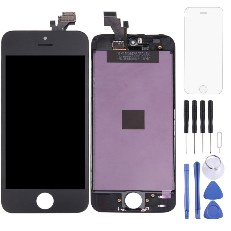 TFT LCD Screen for iPhone 5 Digitizer Full Assembly with Frame (Black) - iPhone 5 Parts by PMC Jewellery | Online Shopping South Africa | PMC Jewellery