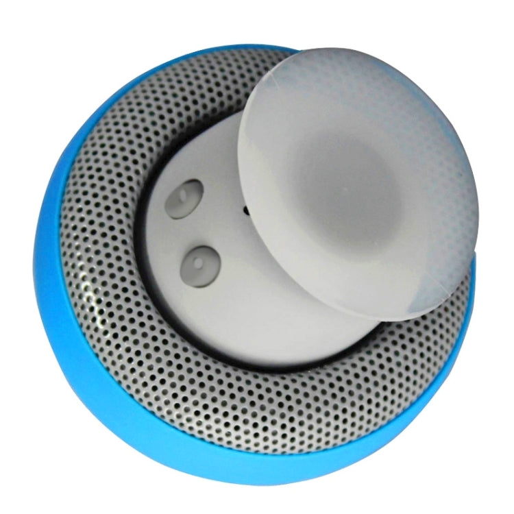 Mushroom Shape Bluetooth Speaker with Suction Holder(Blue) - Desktop Speaker by PMC TechLife | Online Shopping South Africa | PMC TechLife