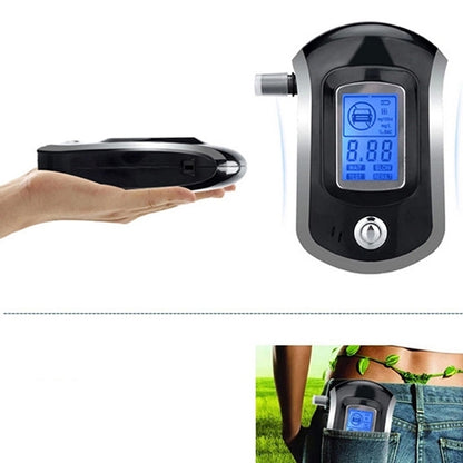 3 digitals LCD Display Breath Alcohol Tester Analyzer(Black) - Breath Alcohol Tester by PMC Jewellery | Online Shopping South Africa | PMC Jewellery