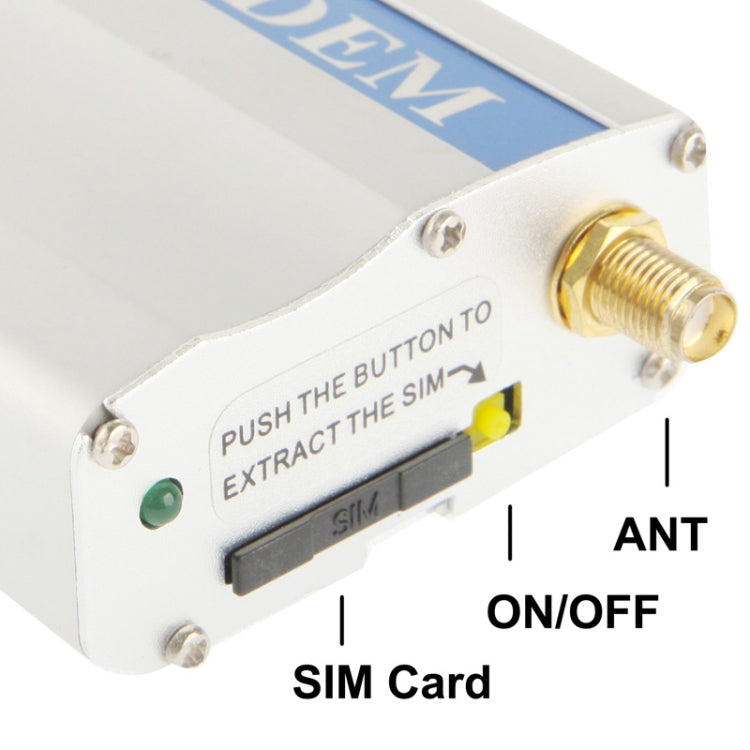 RS232 GPRS Modem / GSM Modem, Support SIM Card, GSM: 900 / 1800MHz Sign Random Delivery - 3G Mobile Wifi by PMC TechLife | Online Shopping South Africa | PMC TechLife | Buy Now Pay Later Mobicred