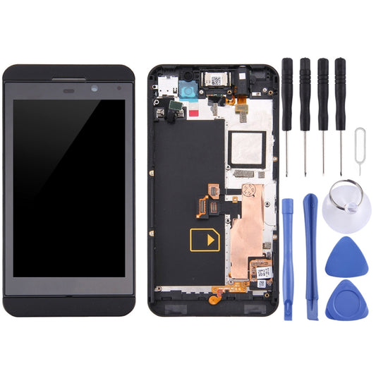 LCD Screen and Digitizer Full Assembly with Frame for BlackBerry Z10 4G(Black) - For BlackBerry by PMC Jewellery | Online Shopping South Africa | PMC Jewellery