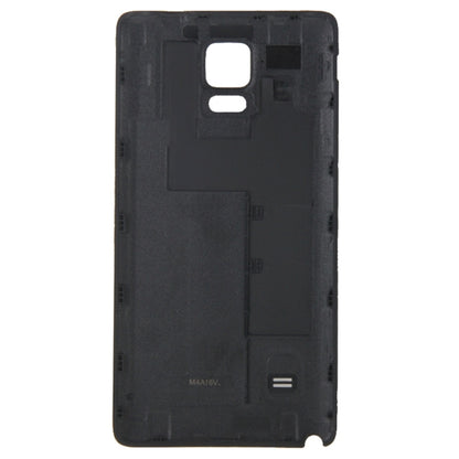 For Galaxy Note 4 / N910F Full Housing Cover (Front Housing LCD Frame Bezel Plate + Middle Frame Bezel Back Plate Housing Camera Lens Panel + Battery Back Cover ) (Black) - Back Cover by PMC Jewellery | Online Shopping South Africa | PMC Jewellery